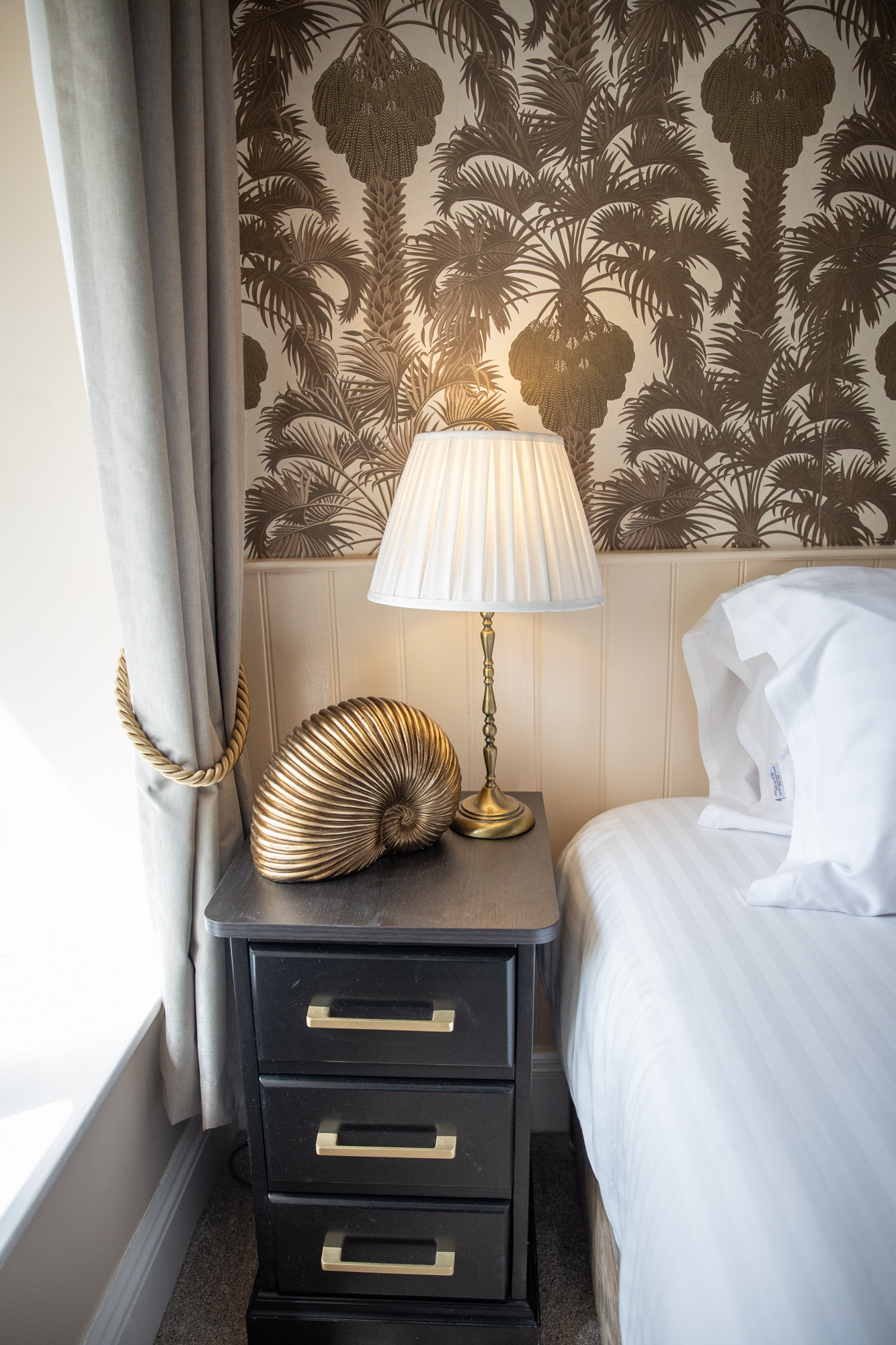 Bedside decor detail